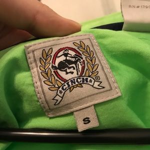 Lime Green button up shirt